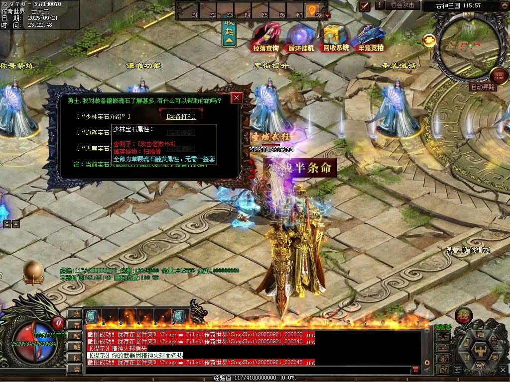 图片[128]-圣域觉醒无限刀-自动拾取回收穿戴挂机