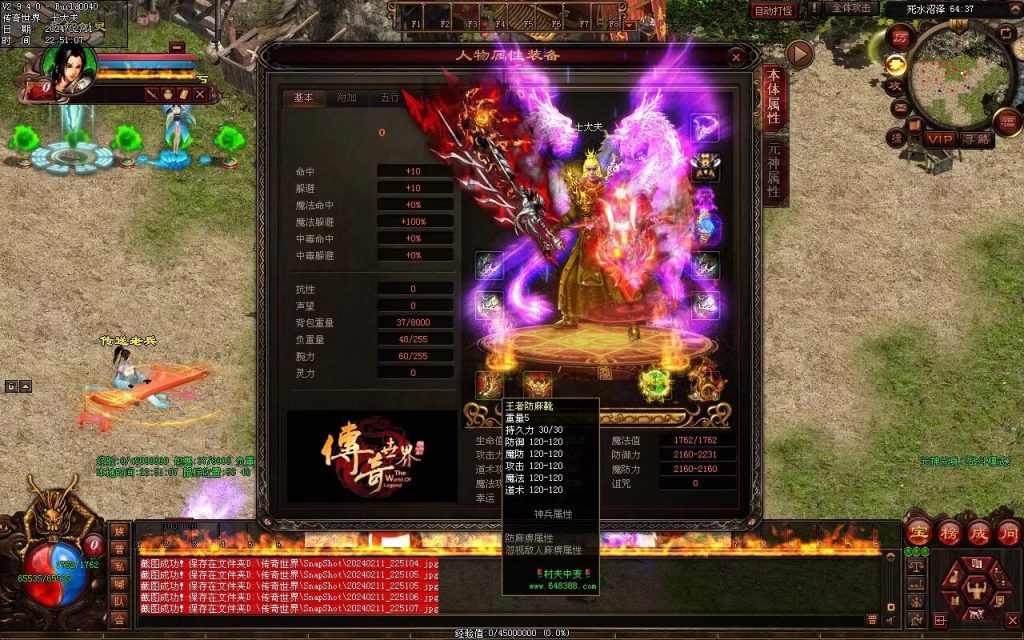 图片[40]-王牌火毒-无限组合-自动拾取回收穿戴-有无元神双版本