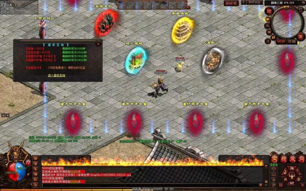 图片[5]-鼎盛杀戮低属性冰雪打金-自动拾取回收