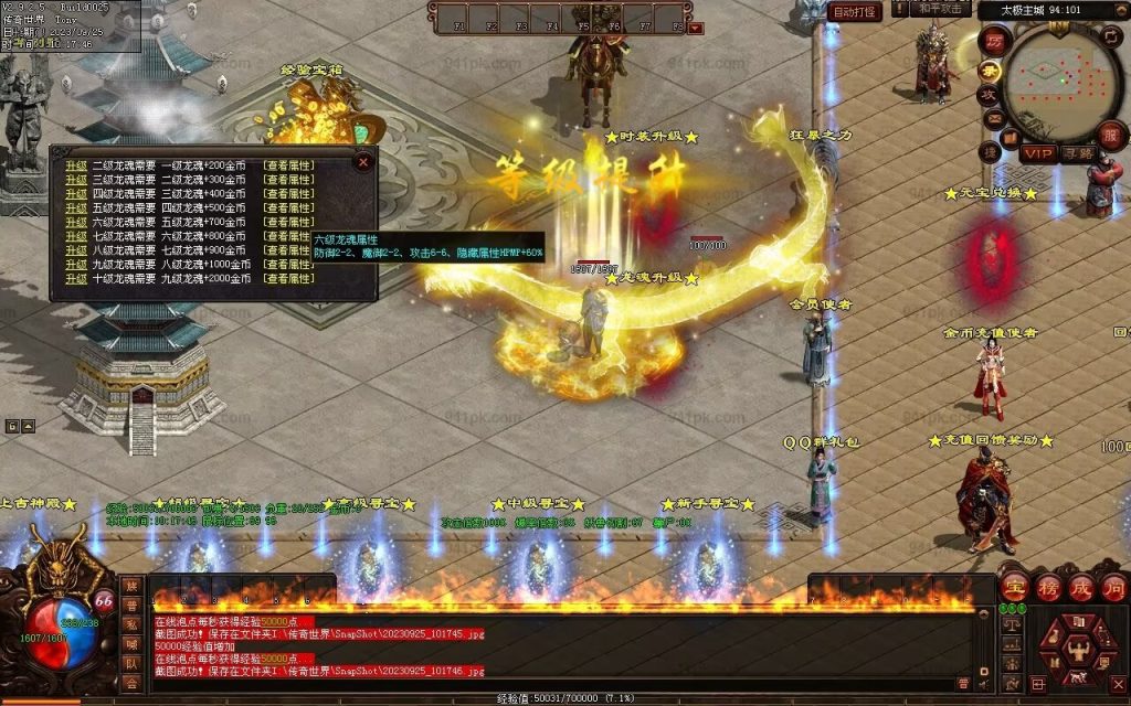 图片[55]-鼎盛杀戮低属性冰雪打金-自动拾取回收