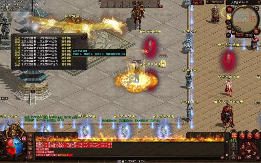 图片[56]-鼎盛杀戮低属性冰雪打金-自动拾取回收