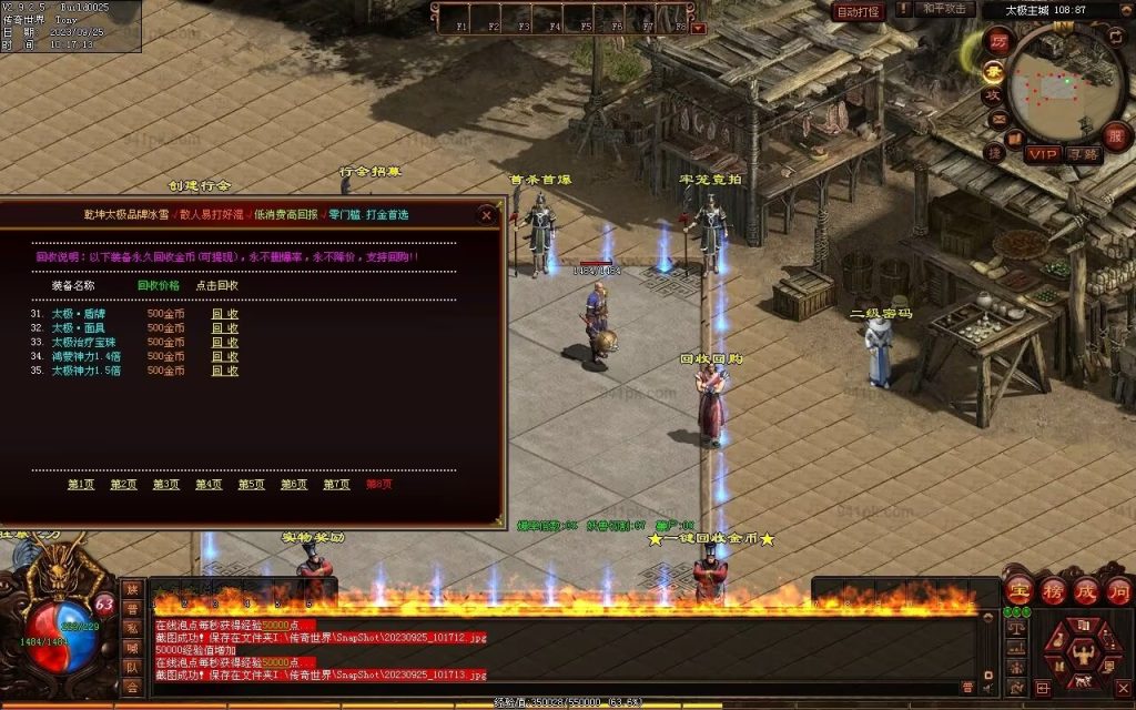 图片[72]-鼎盛杀戮低属性冰雪打金-自动拾取回收