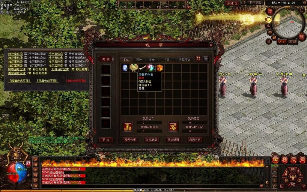 图片[104]-鼎盛杀戮低属性冰雪打金-自动拾取回收