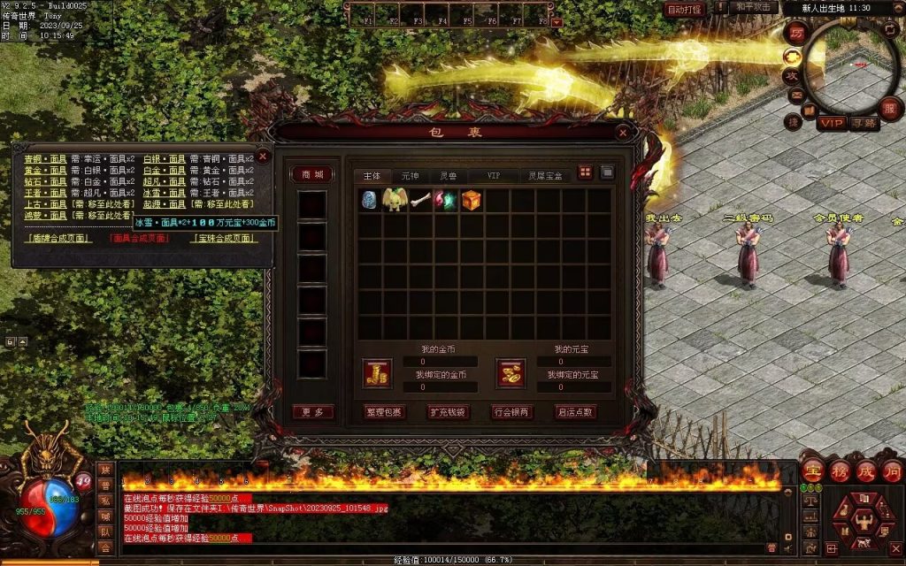 图片[107]-鼎盛杀戮低属性冰雪打金-自动拾取回收