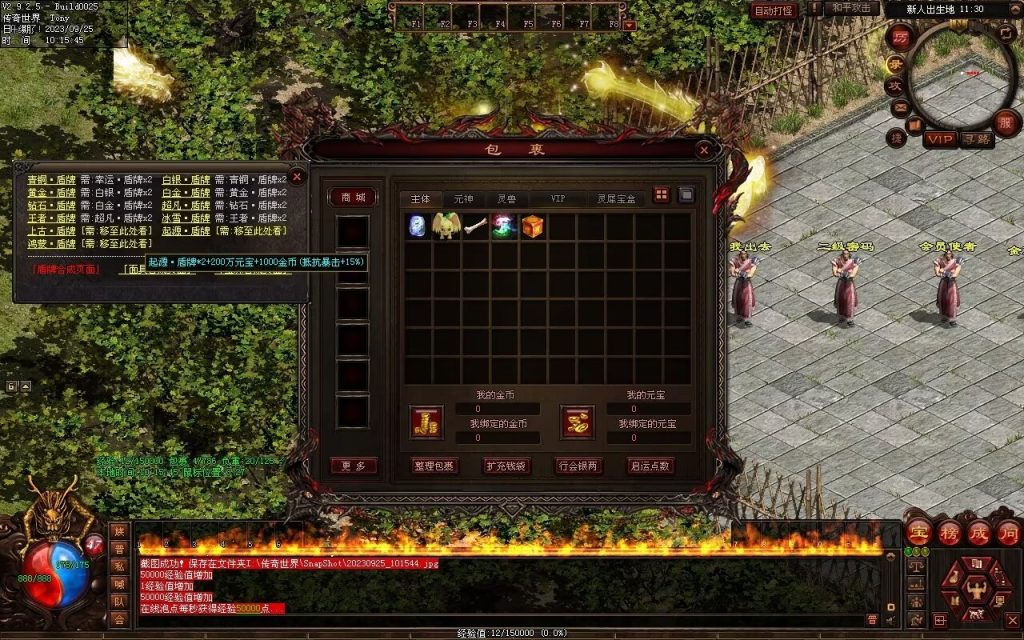 图片[110]-鼎盛杀戮低属性冰雪打金-自动拾取回收