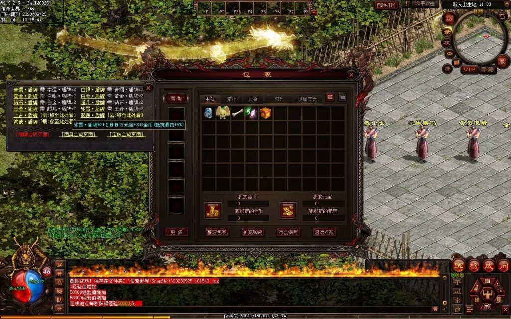 图片[111]-鼎盛杀戮低属性冰雪打金-自动拾取回收