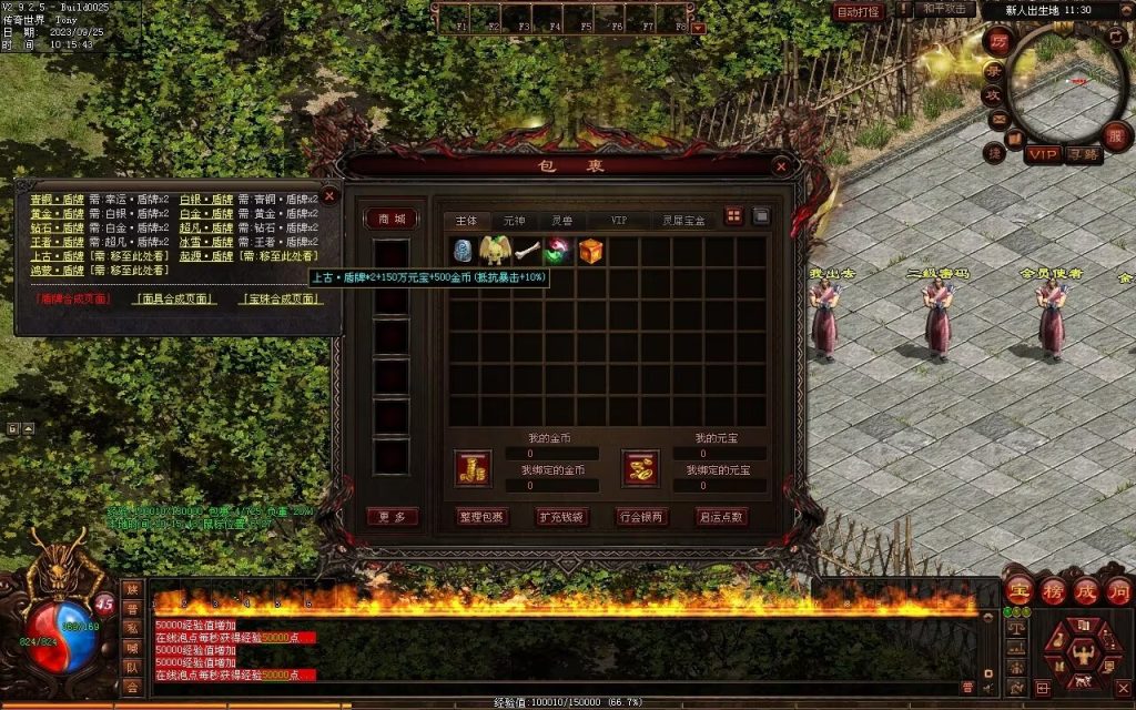 图片[112]-鼎盛杀戮低属性冰雪打金-自动拾取回收