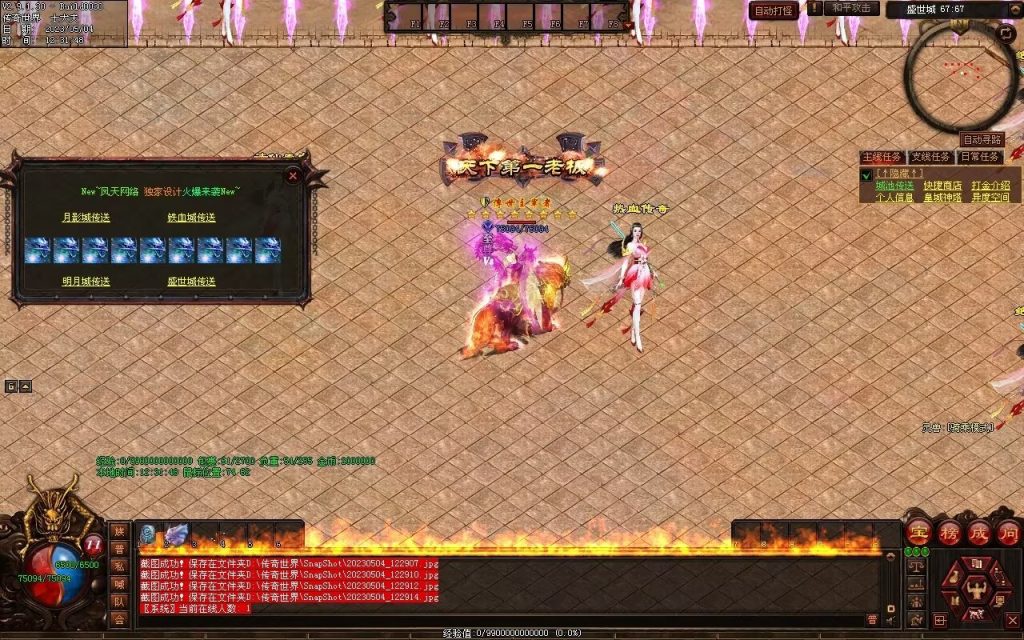 图片[13]-凤天微变三职业-全屏拾取-自助挂机