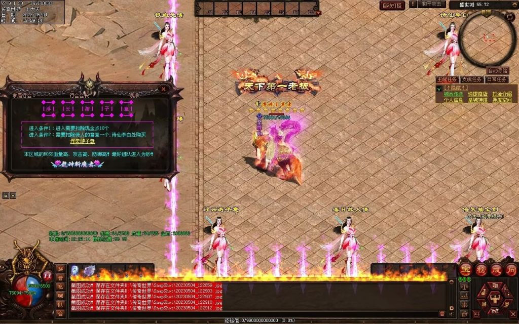 图片[14]-凤天微变三职业-全屏拾取-自助挂机