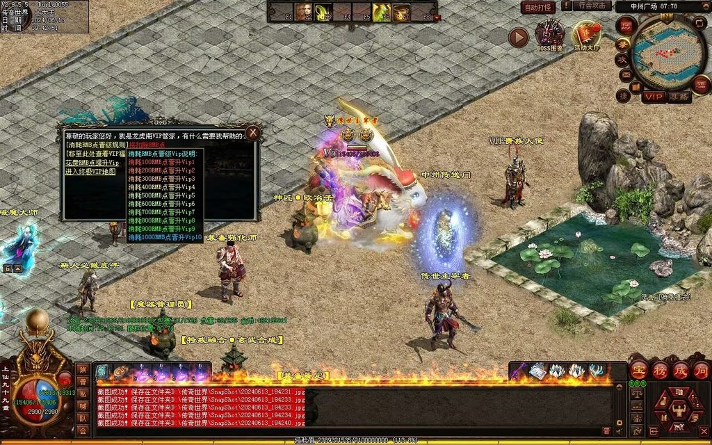 图片[95]-龙城时光铁血-自动拾取回收-玄武顶级-真火破魔灵宠魔器修罗